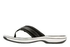 Clarks Breeze Sea Black Thong Sandal -Rockport Store 26125505 4