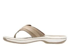 Clarks Breeze Sea Taupe Thong Sandal -Rockport Store 26125507 4