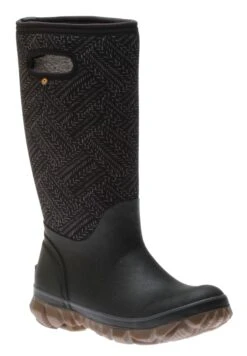 BOGS Whiteout Fleck Black Women's Insulated Boot