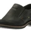 ECCO Turn Black Leather Gore-Tex Waterproof Slip-On Shoe -Rockport Store ECC51018401