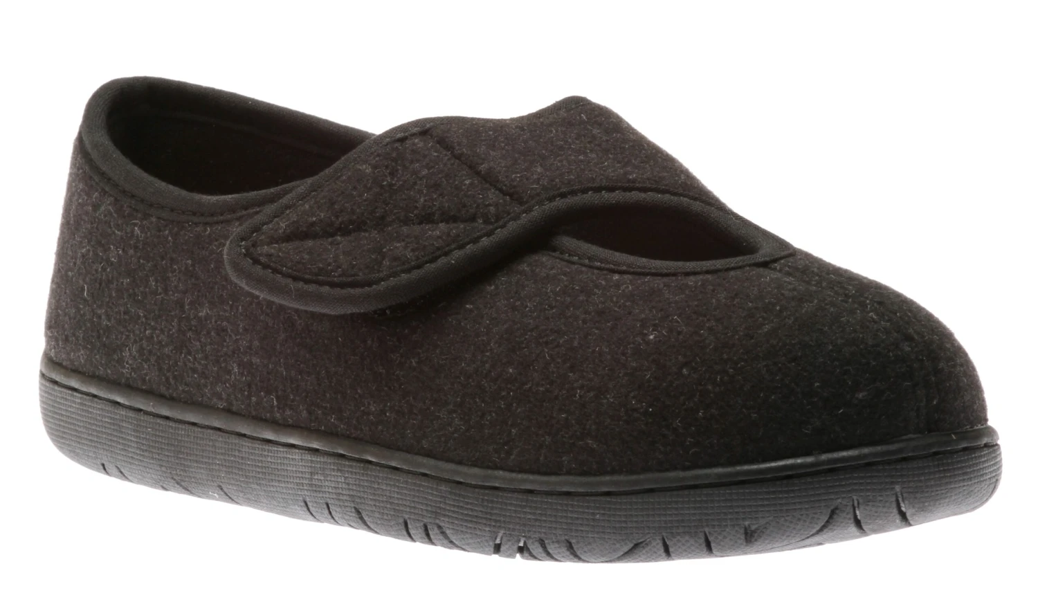 Kendale Black Wool Slipper 3 Kendale Black Wool Slipper