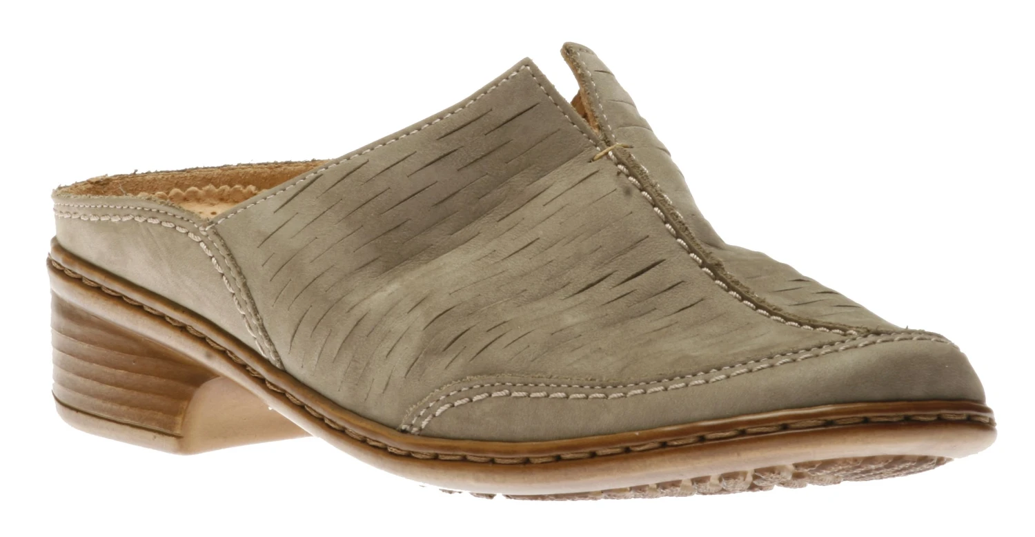 Ruffina Grigio Beige Nubuck Leather Clog 3 Ruffina Grigio Beige Nubuck Leather Clog