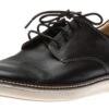 McGuffey Plain Toe Black Leather Derby Sneaker -Rockport Store JOHMCGUFFEYP01