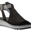 Verbena Black Leather Sandal -Rockport Store NAOVERBENANSG