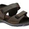 Rockport Darwyn Brown Leather Quarter-Strap Sports Sandal -Rockport Store ROCDARWYNQS02