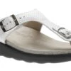 Sanibel White Snake Thong Sandal -Rockport Store SASSANIBEL09