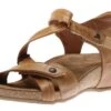 Universe Camel Leather Z-Strap Sandal