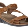 Zenith Honey Brown Leather Adjustable Z-Strap Walking Sandal 2 Zenith Honey Brown Leather Adjustable Z-Strap Walking Sandal -Rockport Store TAOZENITH06