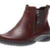 Maddi Burgundy Ankle Boot -Rockport Store WANMADDI04