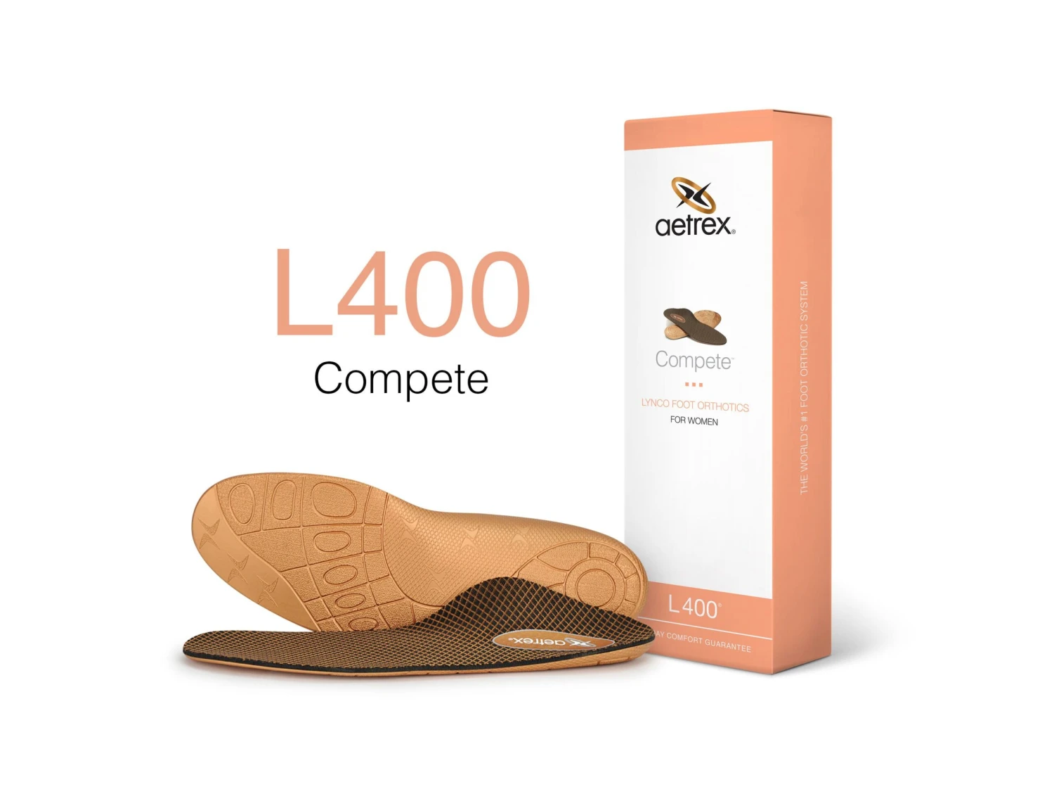 L400 Women's Compete Orthotics - Insoles For Active Lifestyles 3 L400 Women's Compete Orthotics - Insoles For Active Lifestyles