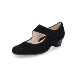 Ara Callico Black Suede