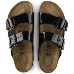 Birkenstock Arizona Black Patent -Rockport Store birarizona31b