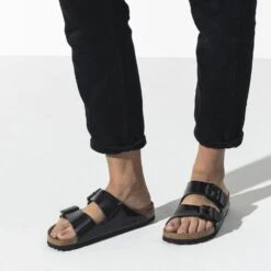 Birkenstock Arizona Black Patent -Rockport Store birarizona31j