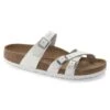 Birkenstock Franca White -Rockport Store birfranca09