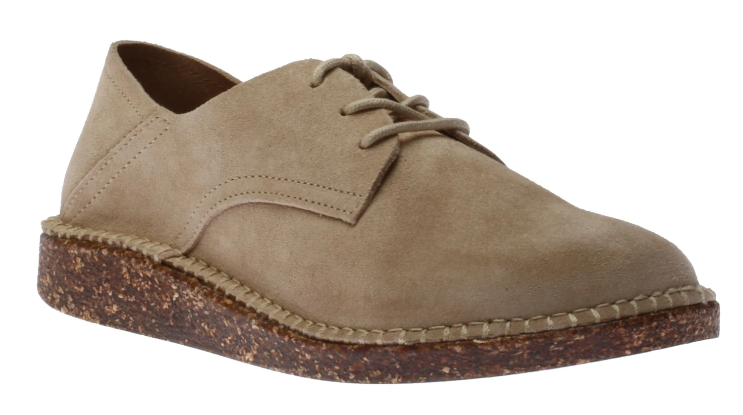 Birkenstock Gary Unisex Sand Suede Leather Lace-Up Sneaker 4 Birkenstock Gary Unisex Sand Suede Leather Lace-Up Sneaker - Image 2