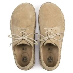 Birkenstock Gary Unisex Sand Suede Leather Lace-Up Sneaker 11 Birkenstock Gary Unisex Sand Suede Leather Lace-Up Sneaker -Rockport Store birgary08a