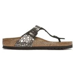 Birkenstock Gizeh BF Met Black -Rockport Store birgizeh21e