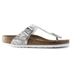 Birkenstock Gizeh Birko-Flor Floral Rose Thong Sandal