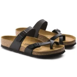 Birkenstock Mayari Birko-Flor Black Sandal -Rockport Store birmayari01c