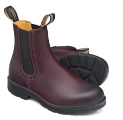 Blundstone 1352 - Women's Series Hi Top Shiraz Red Boot -Rockport Store blu135204a