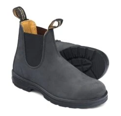 Blundstone 587 - Classic Rustic Black Boot 9 Blundstone 587 - Classic Rustic Black Boot -Rockport Store blu58701b