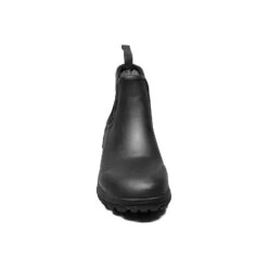 BOGS Sauvie Black Slip-On Waterproof Chelsea Boot -Rockport Store bogsauviesob01d