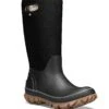 BOGS Whiteout Woven Black Waterproof Winter Boot -Rockport Store bogwhiteout21 1