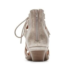 Laurel Metallic Caged Sandal -Rockport Store ch9184 laurel caged metallic 194097303271 b