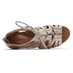 Laurel Metallic Caged Sandal -Rockport Store ch9184 laurel caged metallic 194097303271 t