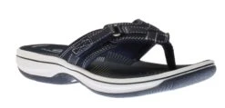 Clarks Breeze Sea Navy Thong Sandal -Rockport Store clabreezes03 1