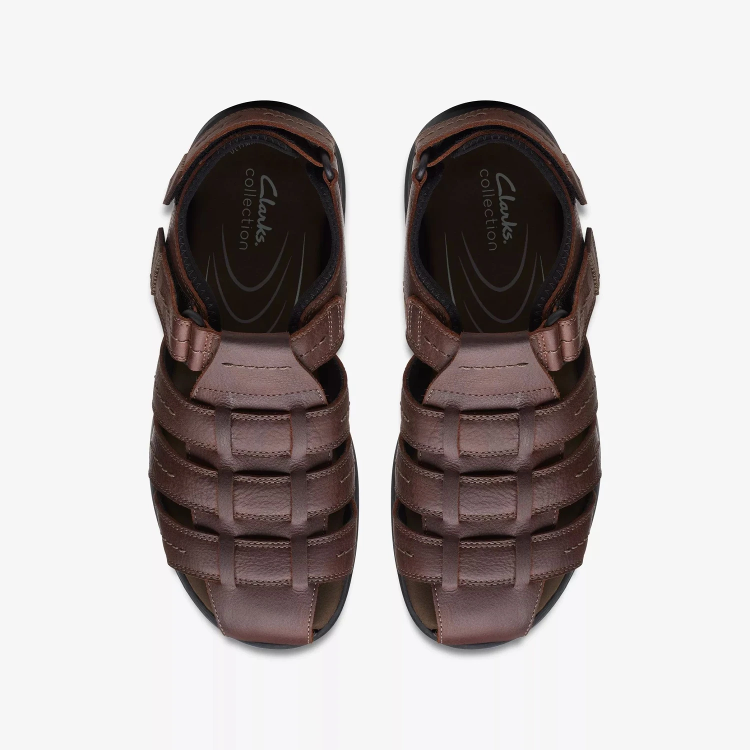 Clarks Walkford Fish Brown 5 Clarks Walkford Fish Brown - Image 3