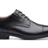 Clarks Whiddon Cap Toe Black Leather Oxford Dress Shoe 1 Clarks Whiddon Cap Toe Black Leather Oxford Dress Shoe -Rockport Store clawhiddonc01b