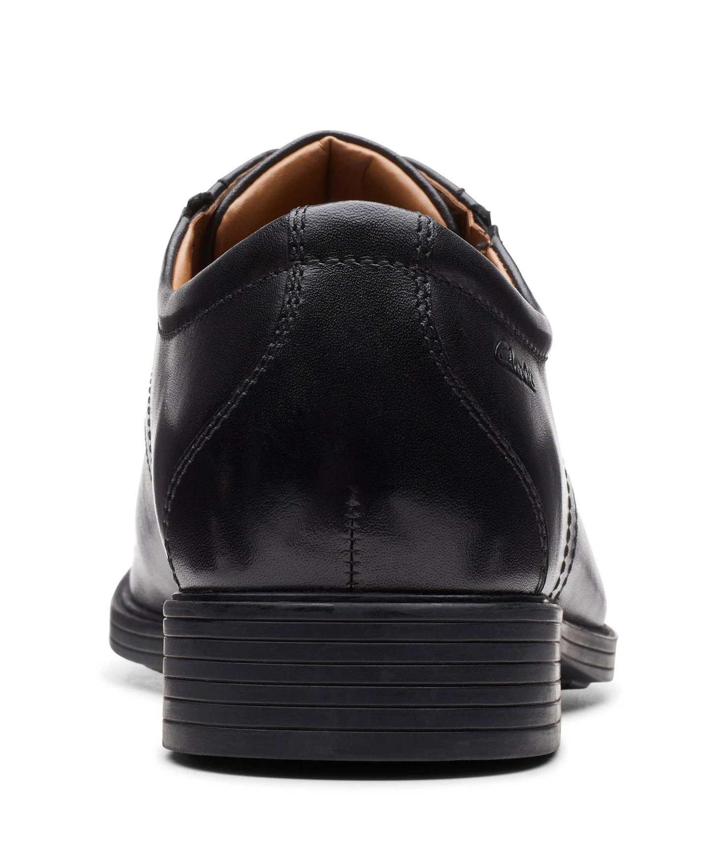 Clarks Whiddon Cap Toe Black Leather Oxford Dress Shoe 4 Clarks Whiddon Cap Toe Black Leather Oxford Dress Shoe - Image 2