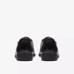 Clarks Whiddon Step Black Leather Dress Loafer -Rockport Store clawhiddonstep1c