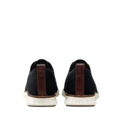 Cole Haan ZERØGRAND Wingtip Oxford Black Stitchlite -Rockport Store colstitchlite01d