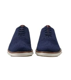 Cole Haan ZERØGRAND Wingtip Oxford Blue Stitchlite -Rockport Store colstitchlite03c 1