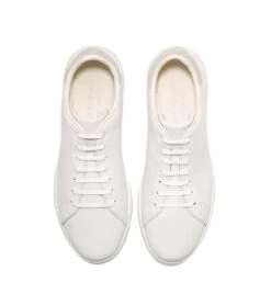 Cole Haan GrandPrø White Leather Lace-Up Tennis Sneaker -Rockport Store coltennis09ef
