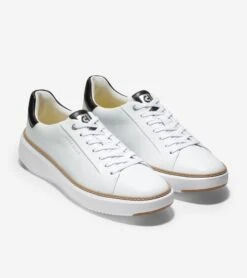 Cole Haan Topspin Sneak White -Rockport Store coltopspins09e