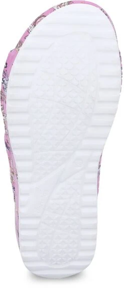 Dansko Kandi Pink Paisley Floral EVA Double Strap Slide Sandal 7 Dansko Kandi Pink Paisley Floral EVA Double Strap Slide Sandal -Rockport Store dankandi13c