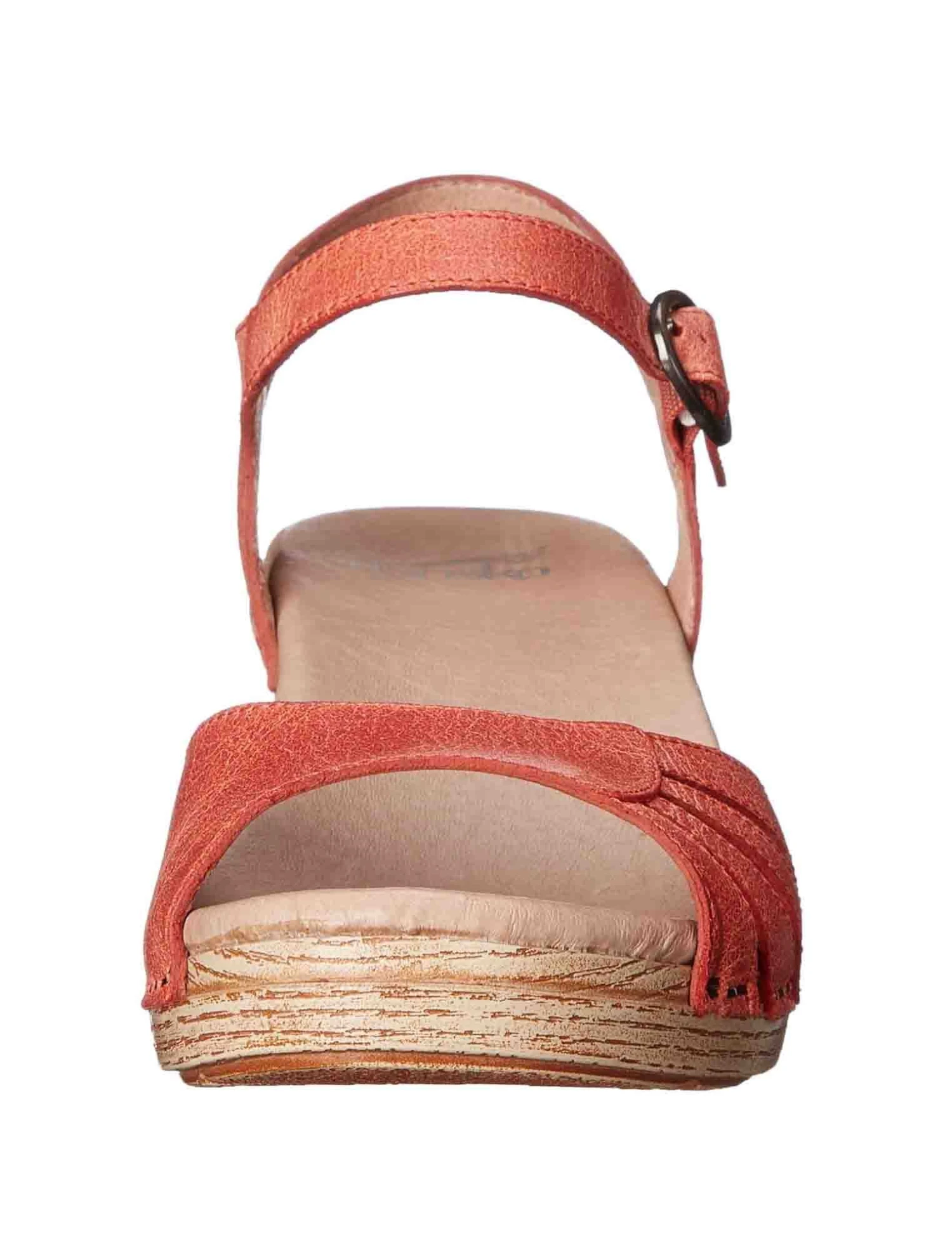 Dansko Marlow Orange Leather Sandal 4 Dansko Marlow Orange Leather Sandal - Image 2