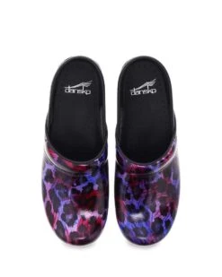 Dansko Professional Painted Leopard Patent Clog 14 Dansko Professional Painted Leopard Patent Clog -Rockport Store danprofplp01f