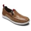 FitSmart Tan Leather Loafer -Rockport Store dunfitsmartlo06