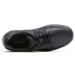 Midland Service Black Leather Waterproof Lace-Up Shoe 9 Midland Service Black Leather Waterproof Lace-Up Shoe -Rockport Store dunmidlandsr01e