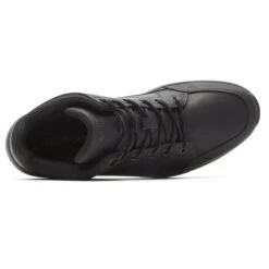 Simon Black Leather Waterproof Boot -Rockport Store dunsimon01f