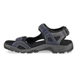 ECCO Yucatan Marine Oil Nubuck Leather Sport Sandal -Rockport Store ecc06956403f