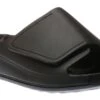 ECCO Men's 2nd Cozmo Black Leather Slide Sandal 2 ECCO Men's 2nd Cozmo Black Leather Slide Sandal -Rockport Store ecc50091401