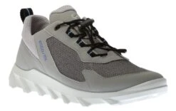 ECCO MX Concrete Grey Mesh Lace-Up Sneaker