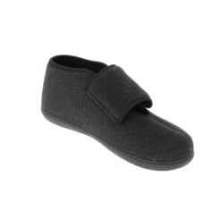 Comfort L2 Black Wool Slipper -Rockport Store foacomfortl201c