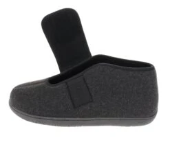Comfort L2 Black Wool Slipper -Rockport Store foacomfortl201e