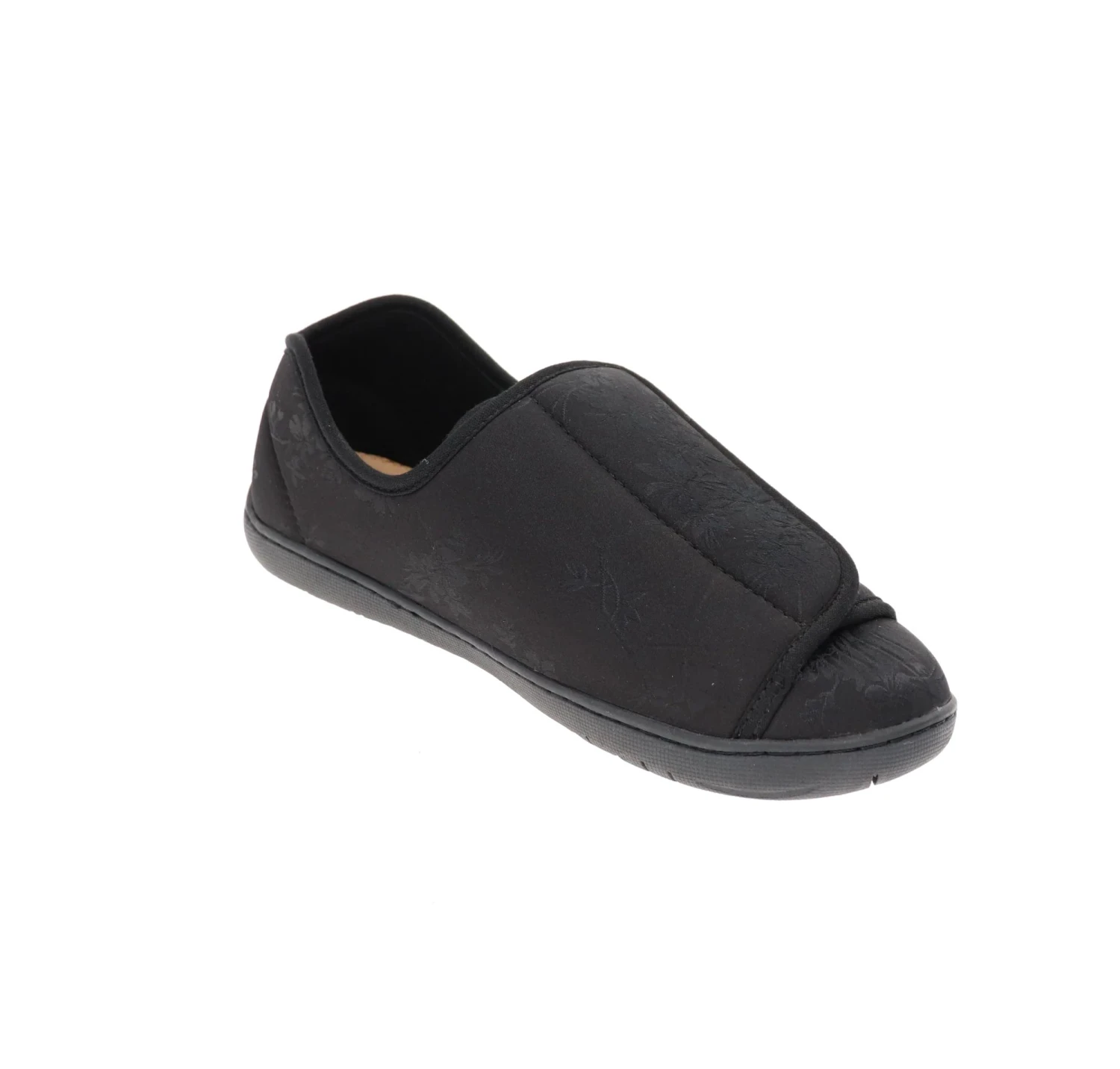 Nurse 2 Black Satin Slipper 4 Nurse 2 Black Satin Slipper - Image 2